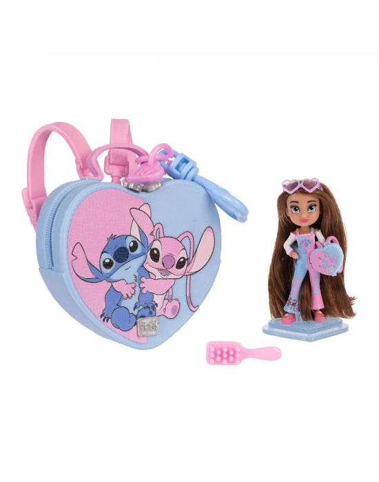 Disney ily 4ever Çanta Bebek Aksesuar Seti - Stitch ve Angel