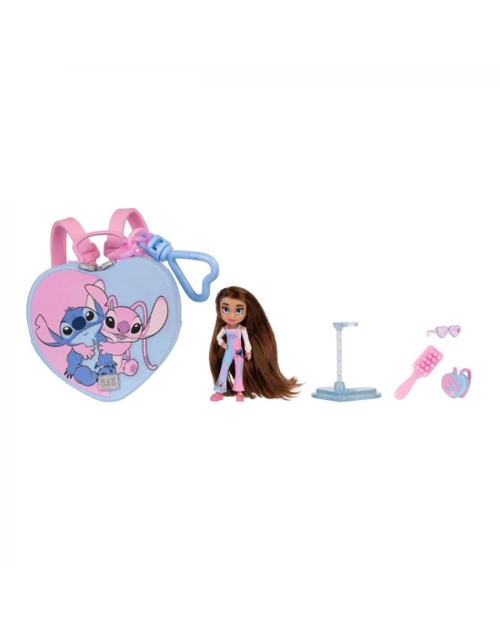 Disney ily 4ever Çanta Bebek Aksesuar Seti - Stitch ve Angel