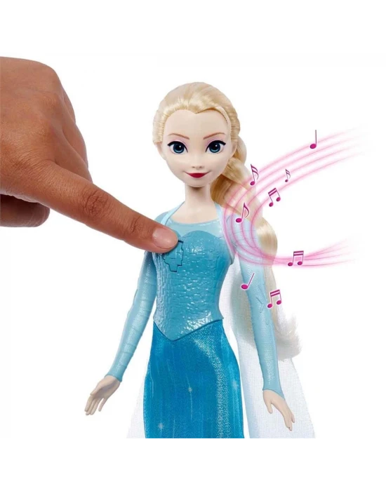 Disney Karlar Ülkesi Şarkı Söyleyen Elsa Bebek JDX52