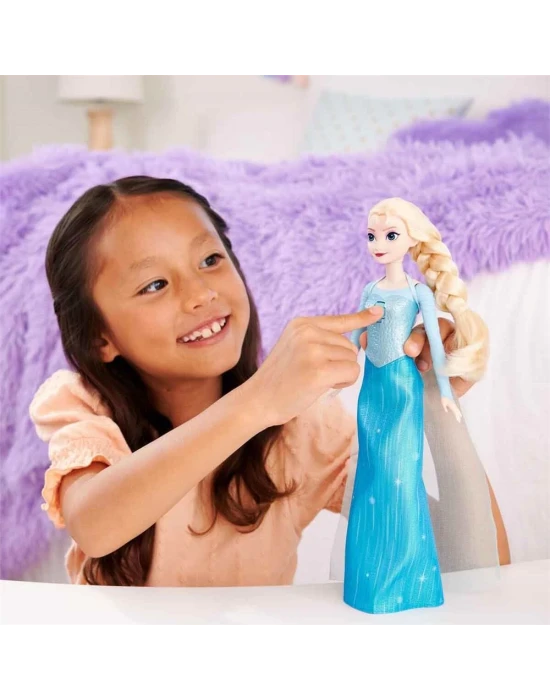 Disney Karlar Ülkesi Şarkı Söyleyen Elsa Bebek JDX52