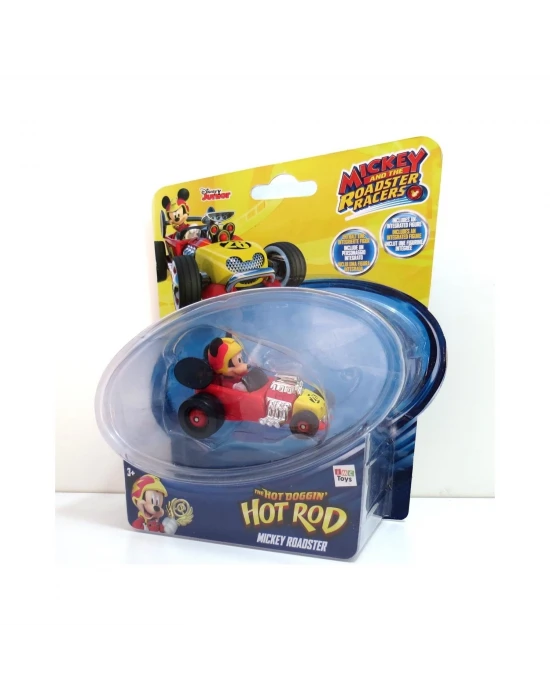 Disney Mickey And The Roadster Racers Figür ve Araç Mickey Figürü ve Arabası