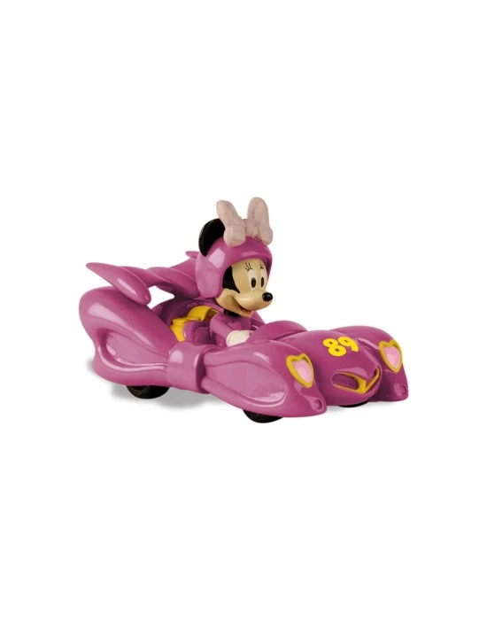 Disney Mickey And The Roadster Racers Figür ve Araç Minnie Figürü ve Arabası