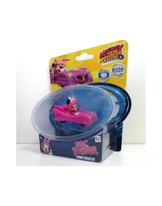 Disney Mickey And The Roadster Racers Figür ve Araç Minnie Figürü ve Arabası