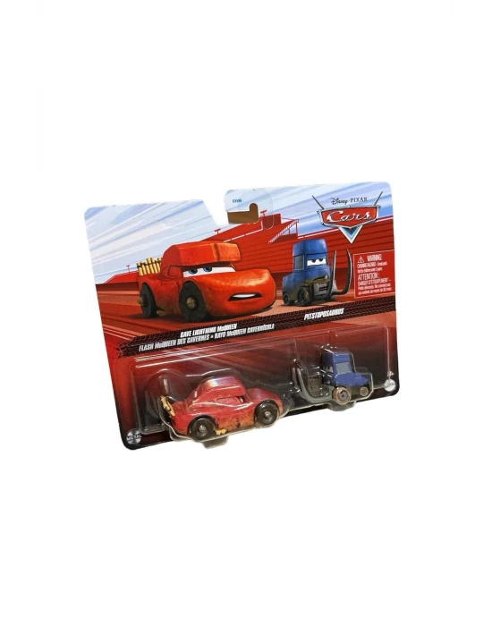 Disney Pixar Cars 2li Cave Lıghtnıng McQueen&Pıtstoposaurus Dxv99 Hlh63