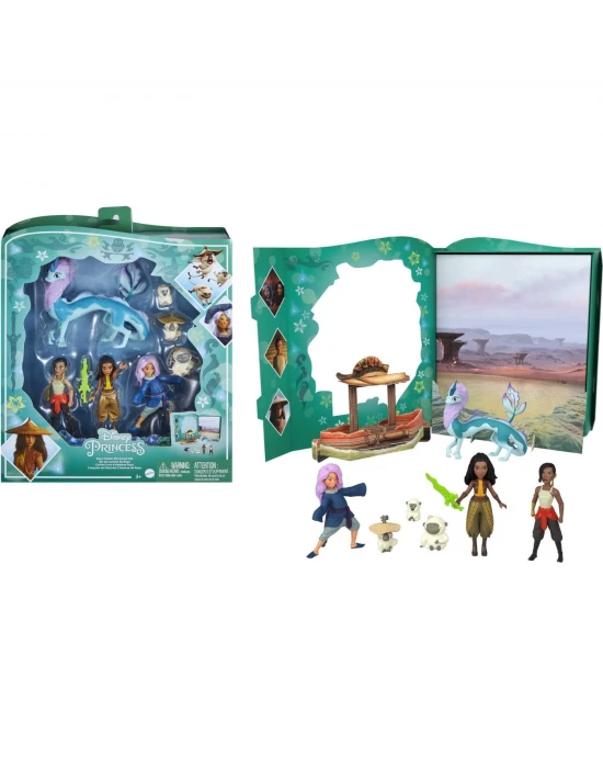 Disney Princess Disney Prenses Raya ve Arkadaşları Hikaye Anlatımı Seti-HLX24
