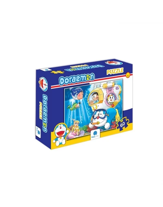 Doraemon 60 Parça Puzzle Model 1