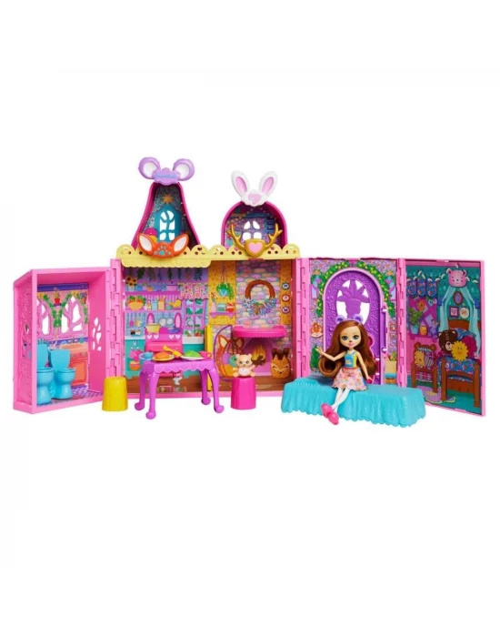 Enchantimals Dostların Eğlenceli Evi Oyun Seti HXL53