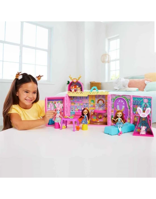 Enchantimals Dostların Eğlenceli Evi Oyun Seti HXL53