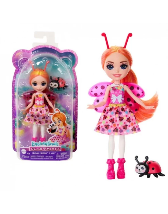 Enchantimals Popüler Karakter Bebekler - Ladonna Ladybug HNT57