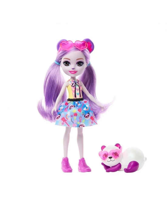 Enchantimals Popüler Karakter Bebekler - Pemma Panda HNT58