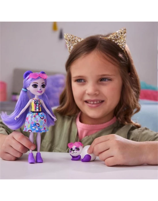 Enchantimals Popüler Karakter Bebekler - Pemma Panda HNT58