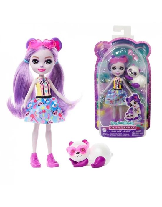 Enchantimals Popüler Karakter Bebekler - Pemma Panda HNT58