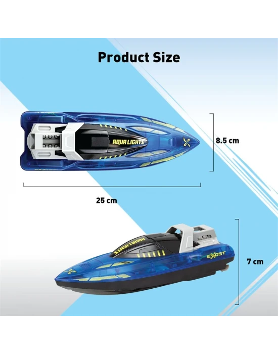 Exost Aqua Lights Uzaktan Kumandalı Sürat Teknesi 20606