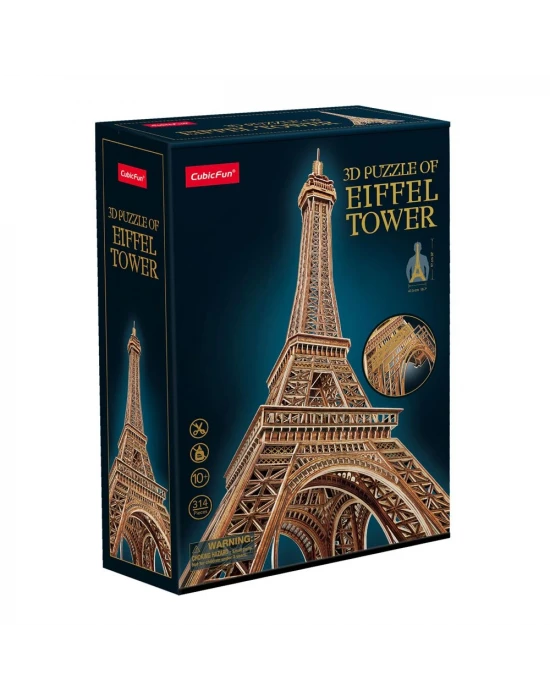 Eyfel Kulesi 3D Puzzle MC284h - Dev Boyut