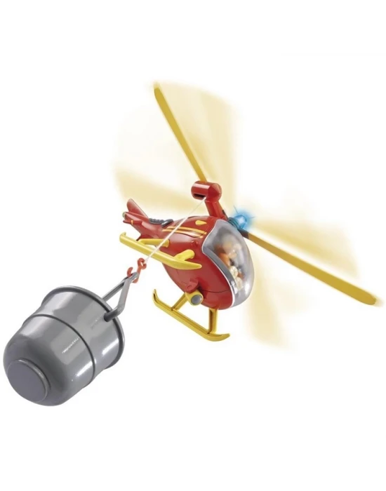 Fireman Sam Wallaby Helikopter Oyun Seti