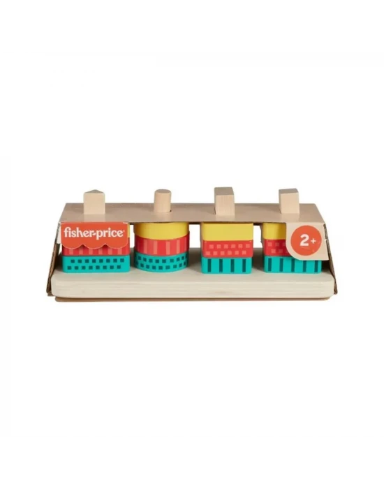 Fisher-Price Ahşap Dizme Parçaları HXV05