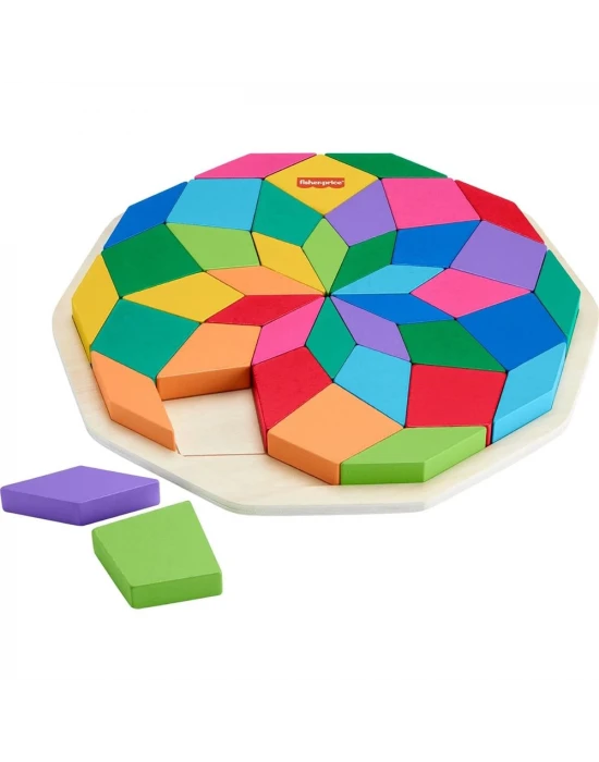 Fisher-Price Ahşap Mandala Yapboz HXT94