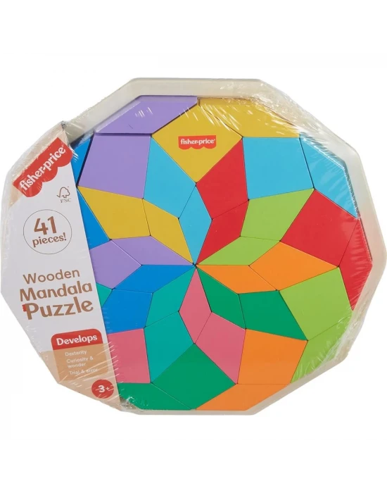 Fisher-Price Ahşap Mandala Yapboz HXT94