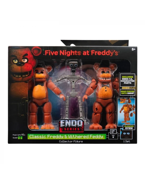 Five Nights at Freddys 16 cm Endo Seri - Freddy Figür Set FNF007