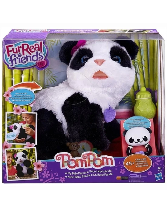 Fur Real Friends Oyuncu Panda Pompom
