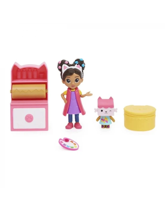 Gabbys Dollhouse Art Studio Oyun Seti