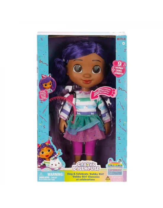 Gabby’s Dollhouse Sesli Şarkı Söyleyebilen Gabby 30 cm 6070859