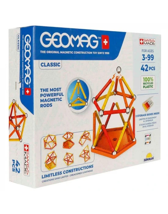 GEOMAG Classic Manyetik Zeka Oyunu 42 Parça