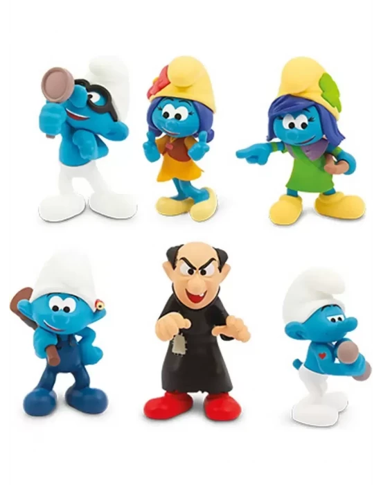 Giochi Preziosi Şirinler 6lı Figür Seti PUF14000 - Gargamel Figürlü Set