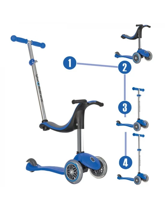 Globber Evo Comfort Lacivert Scooter