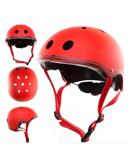 Globber Helmet Junior - Kırmızı Kask