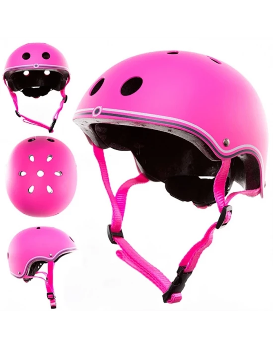 Globber Helmet Junior - Pembe Kask