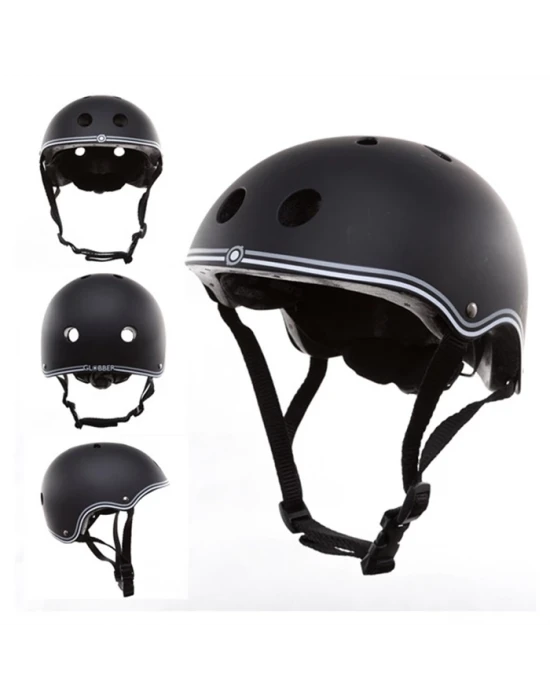 Globber Helmet Junior - Siyah Kask