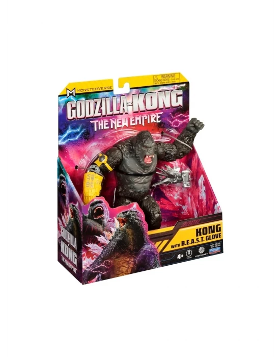 Godzilla ve Kong Aksiyon Figür Kong With B.e.a.s.t. Glove 15 cm