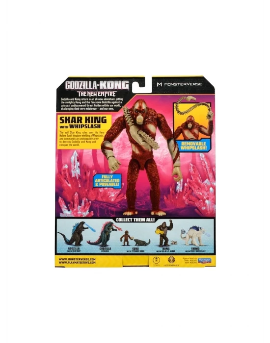 Godzilla ve Kong Aksiyon Figür Skar King With Whipslash 15 cm