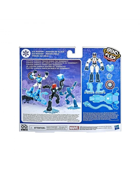 Hasbro F5868 Avengers Bend Flex Captain America Buz