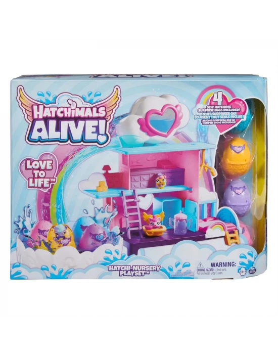 Hatchimals Alive 4 Mini Sürpriz Kreş Oyun Seti 6067631