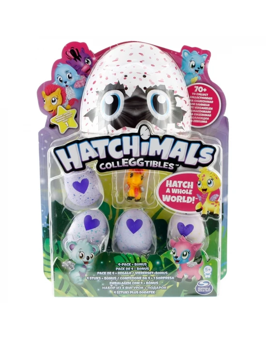 Hatchimals Dörtlü Figür Paket Model 3