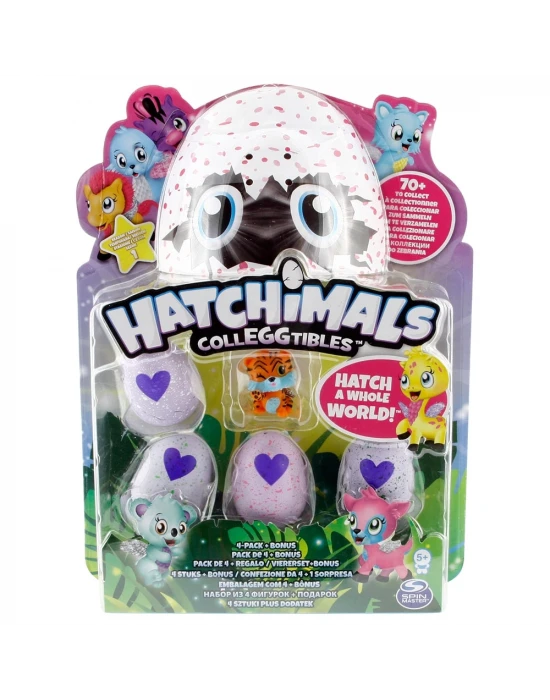 Hatchimals Dörtlü Figür Paket Model 4
