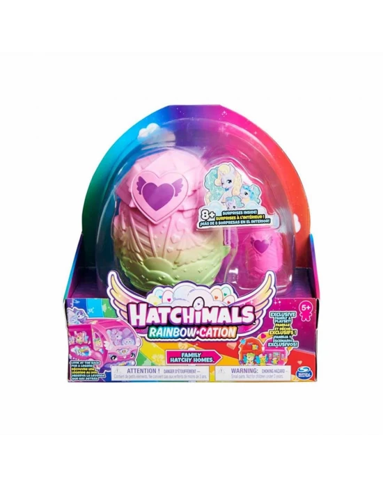 Hatchimals Rainbow Cation Hatchy Aile Evi Sürpriz Paket
