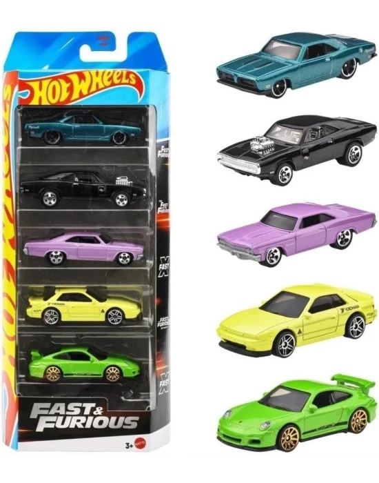 Hot Wheels Araba Seti Fast & Furıous - JBJ80