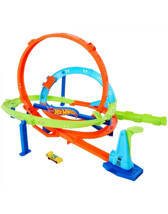 Hot Wheels Bumerang Çemberli Yarış Pisti HTK16