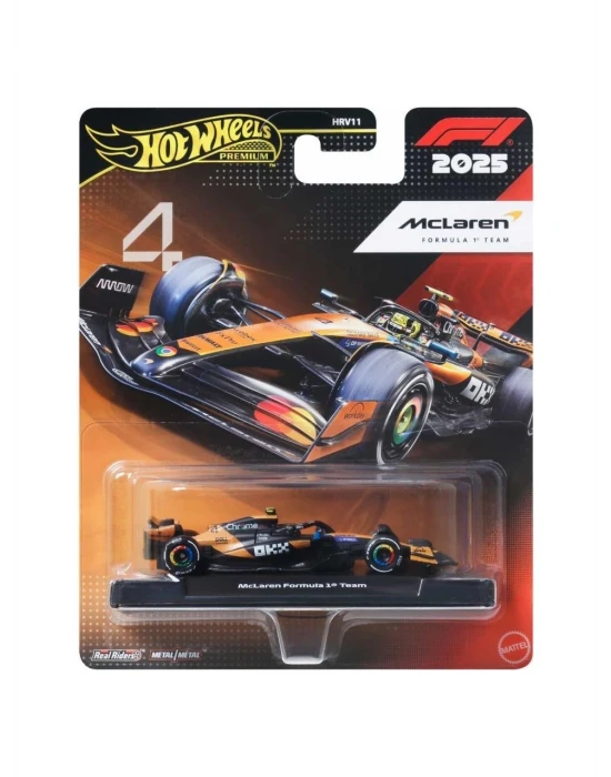 Hot Wheels Premium Formula 1 Yarış Arabası - HRV11-JKD88