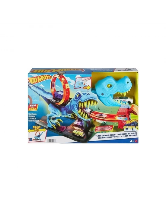 Hot Wheels Dinozor ile Mücadele Oyun Seti HKX42