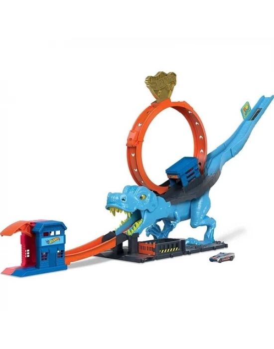 Hot Wheels Dinozor ile Mücadele Oyun Seti HKX42