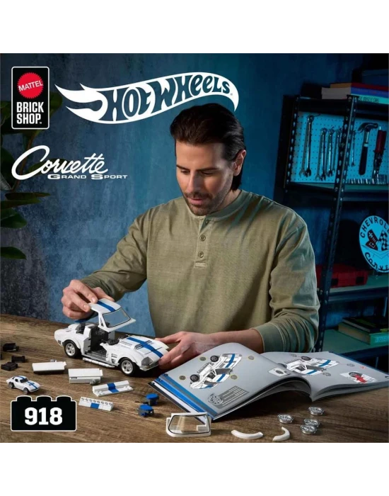 Hot Wheels Elite Serisi Corvette Grand Sport Yapım Seti JGR31