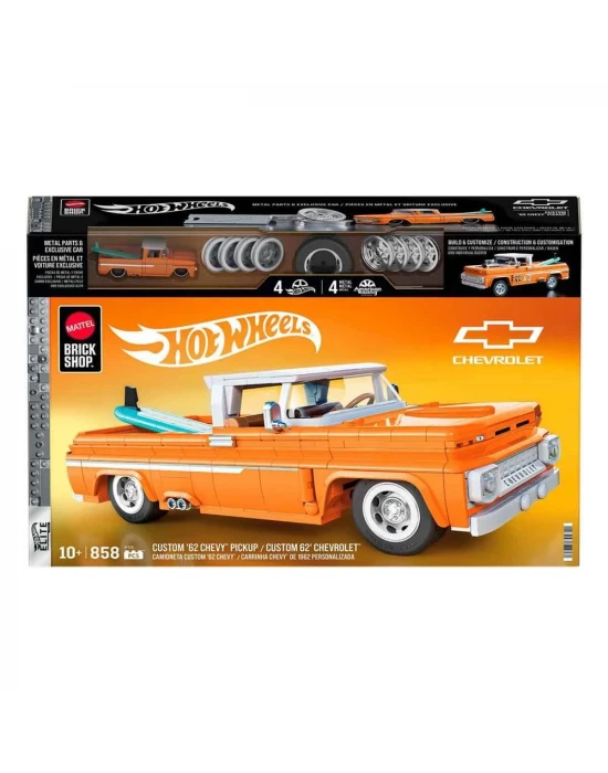 Hot Wheels Elite Serisi Custom 1962 Chevy Pickup Yapım Seti JFT20