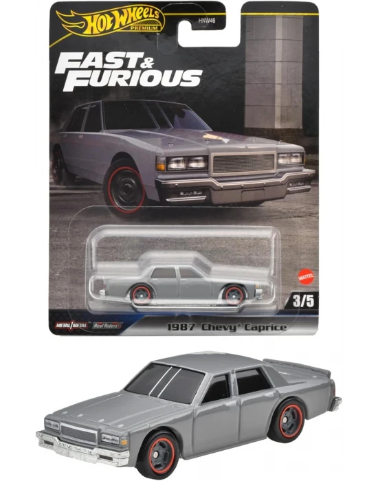 Hot Wheels Fast and Furious - 1987 Chevy Caprice-HRT98
