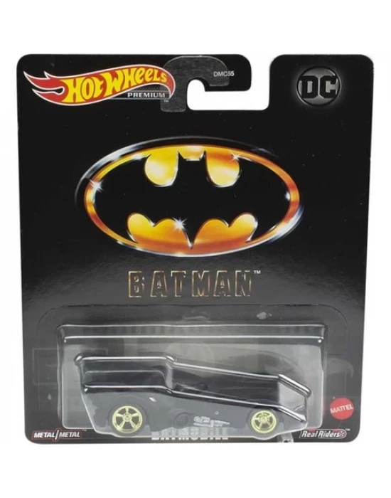 Hot Wheels Premium Gösteri Dünyası Araçları Batmobile DMC55 HKC22