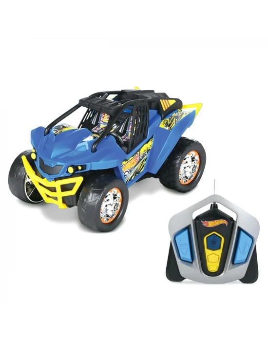 Hot Wheels High Jump Frenzy Kumandalı Araba - Mavi