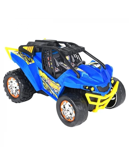 Hot Wheels High Jump Frenzy Kumandalı Araba - Mavi